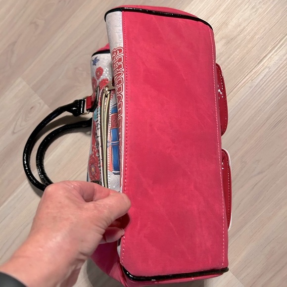 Nicole Lee Modern Print/Western Cowboy-Colorful Fun Handbag/Purse - Picture 6 of 9